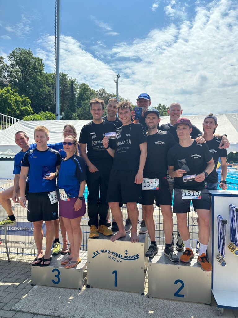 Doppelsieg für die Triathlonmannschaften der Armada beim Ligawettkampf in Bochum