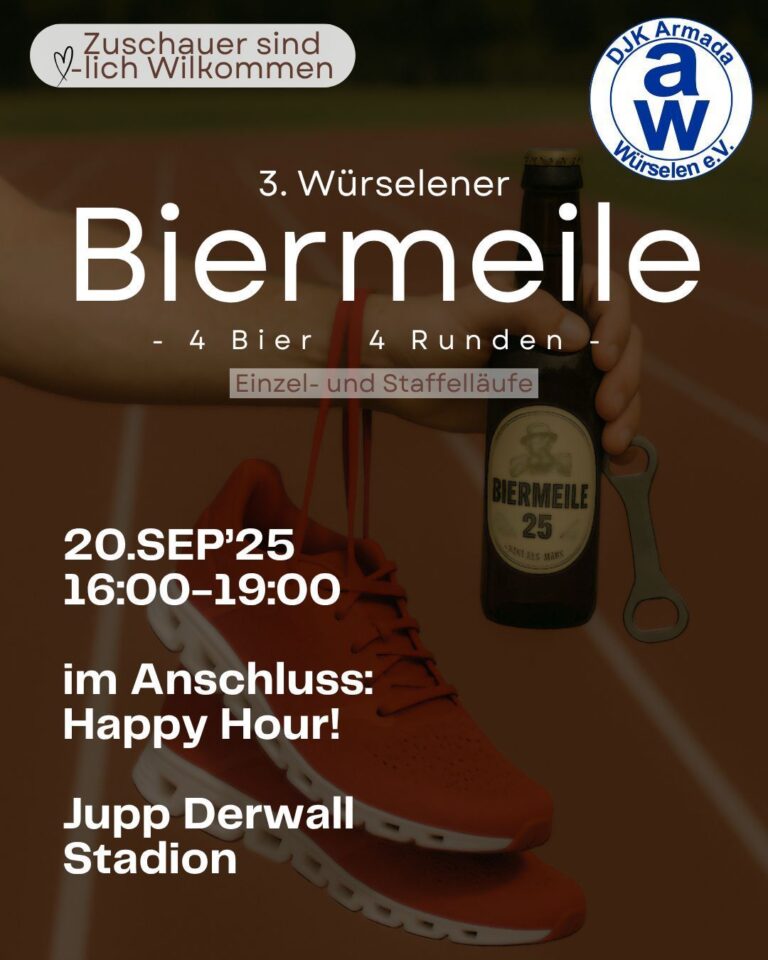 3. Würselener Biermeile am 20.09.2025, 16:00 Uhr